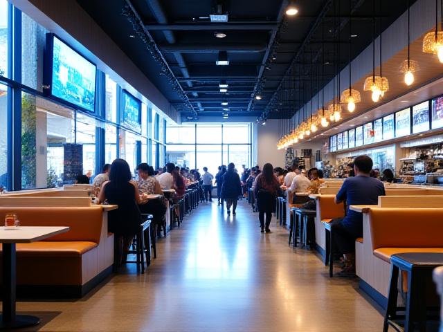 Pusat makanan Kuala Lumpur yang teratur menggunakan sistem Bloomflow